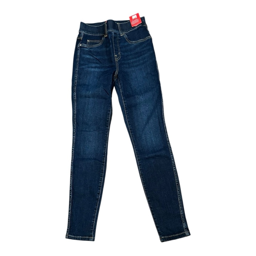 NWT SPANX Ankle Skinny Jeans Midnight Blue XS